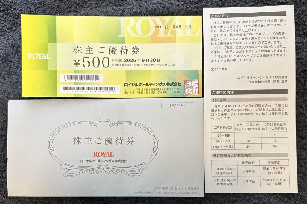 ロイヤルホールディングス（８１７９）